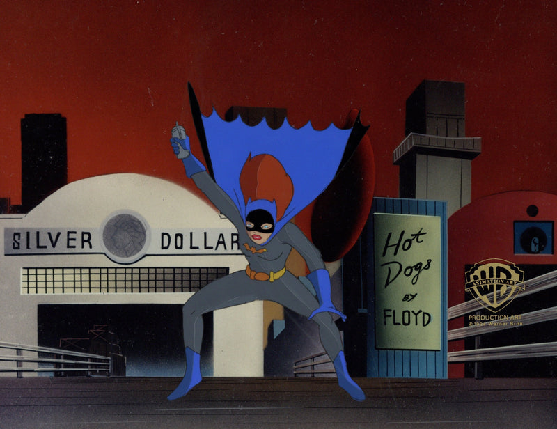 Batman The Animated Series Original Production Cel: Batgirl