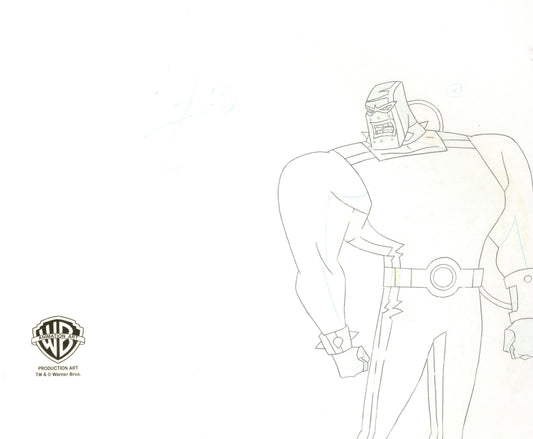 The New Batman Adventures Original Production Drawing: Bane