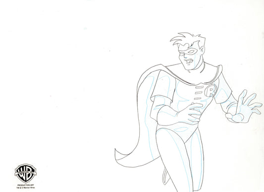 Batman The Animated Series Original Production Drawing: Robin