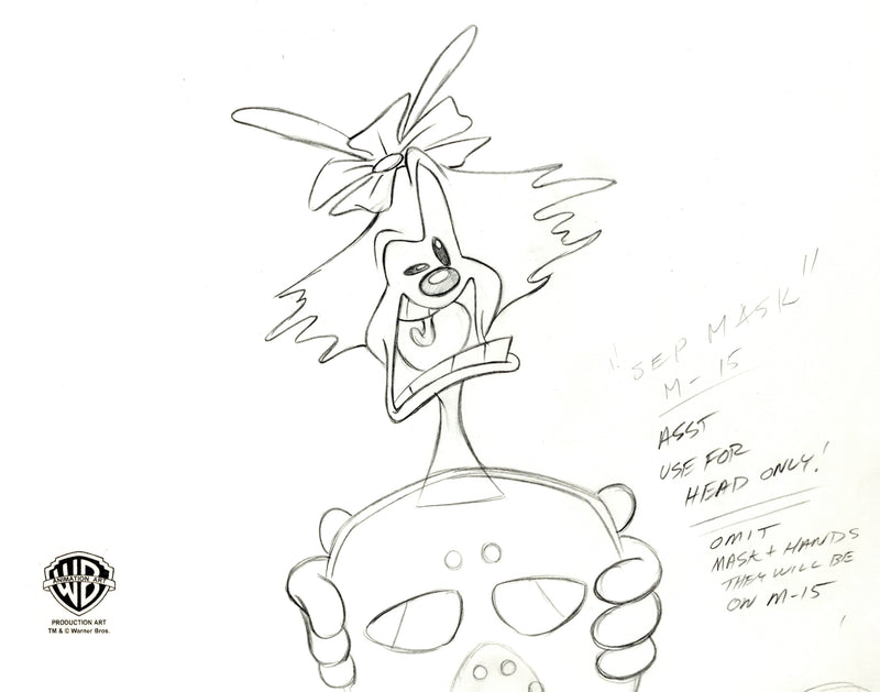 Animaniacs Original Production Drawing: Dot