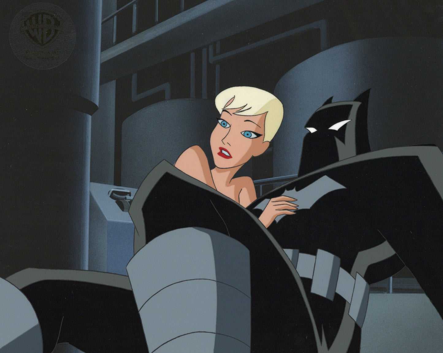 The New Batman Adventures Original Production Cel: Batman and Cassidy