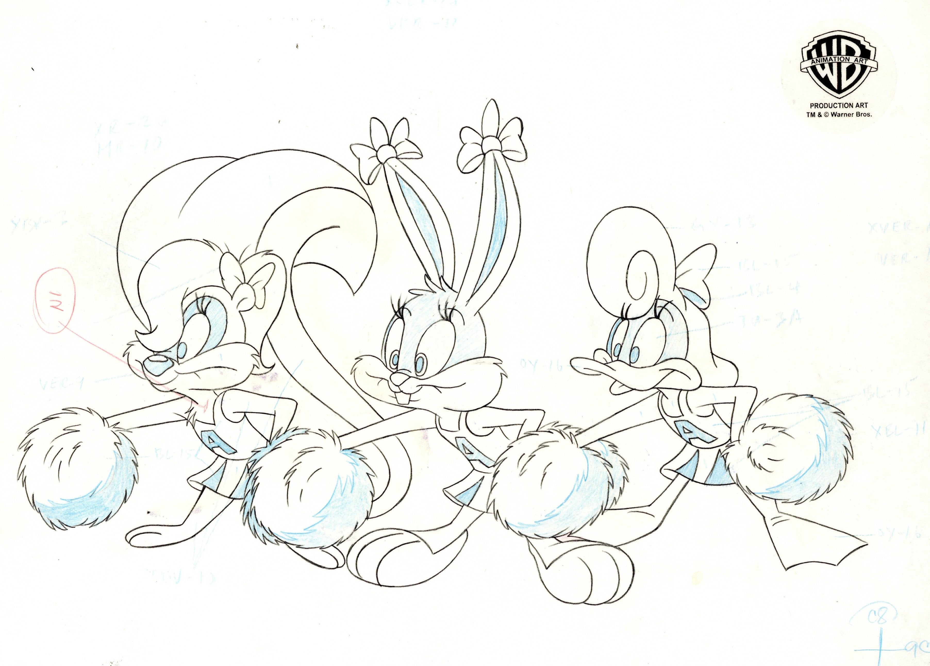 Babs Rodes Robinson Babs Bunny Looney Tunes