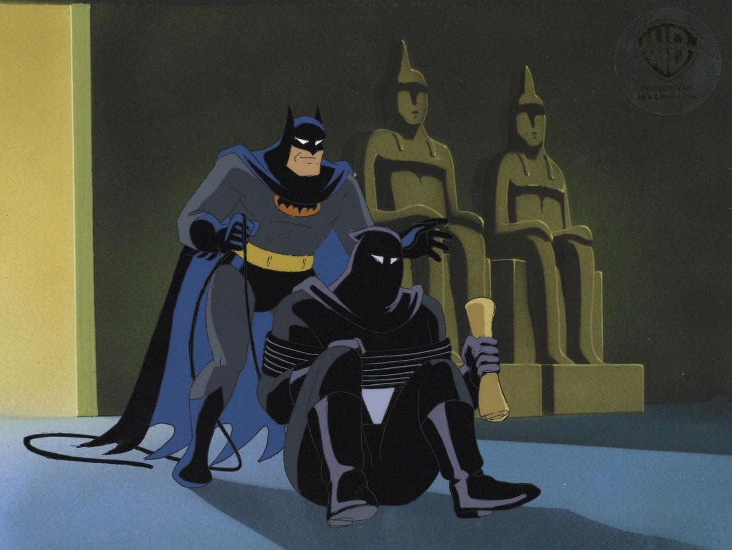 Batman The Animated Series Original Production Cel: Batman and Ubu