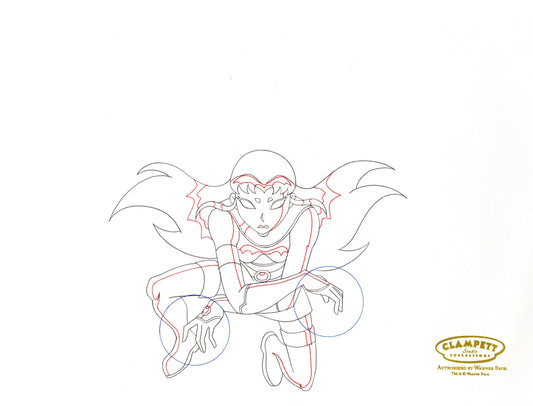 Teen Titans Original Production Drawing: Starfire