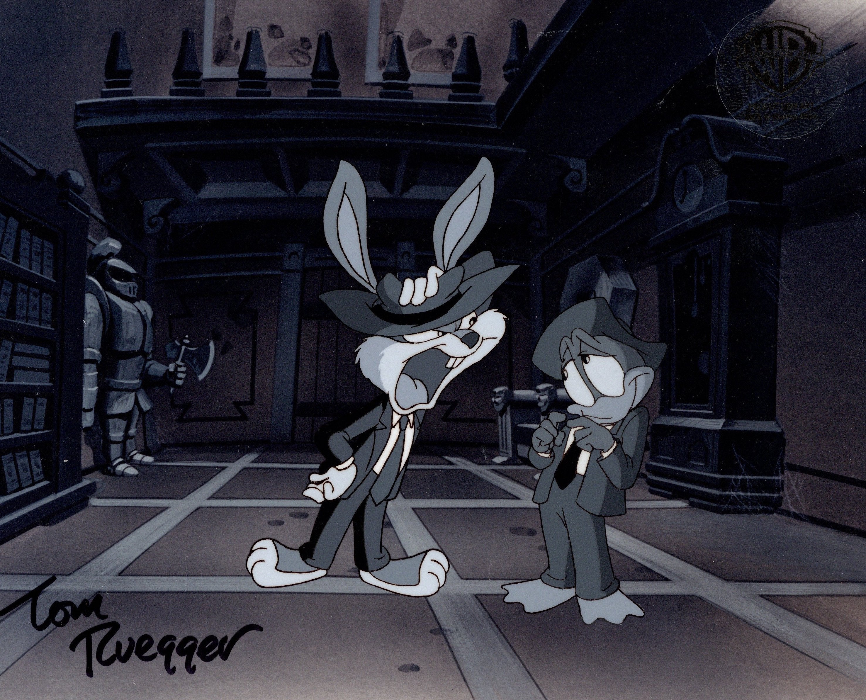 Tiny Toons Adventures Original Production Cel Signed By Tom Ruegger: B ...