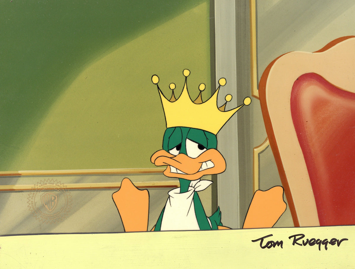 Tom Ruegger Cartoon Tiny Toon Adventures Original Production Cel Signed by Tom Ruegger: Pl ...