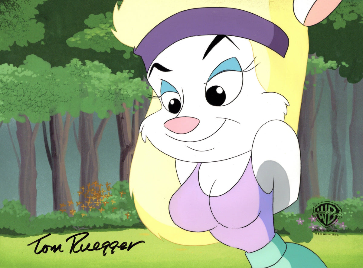 Animaniacs Original Production Cel Signed by Tom Ruegger: Minerva ...
