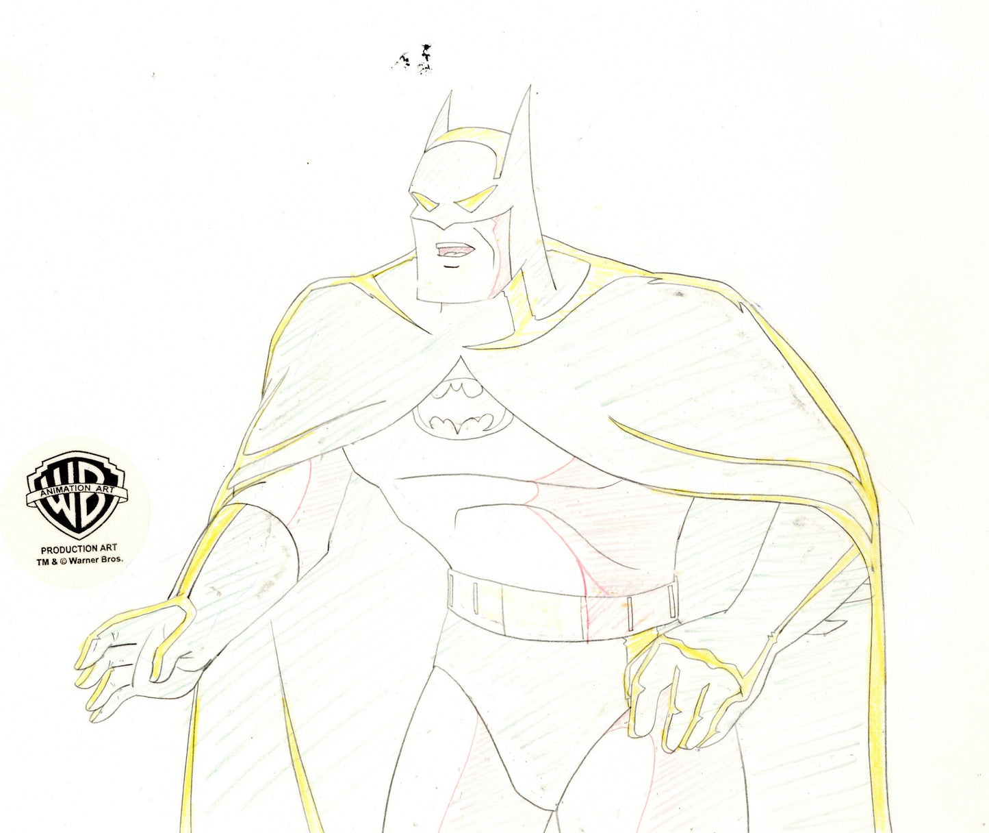 Batman The Animated Series Original Production Drawing: Batman ...