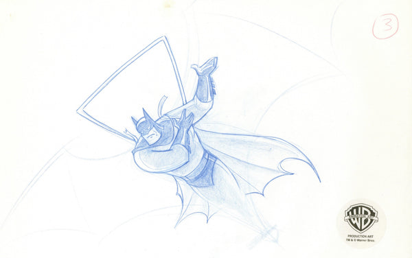 Batman The Animated Series Original Production Drawing: Batman ...
