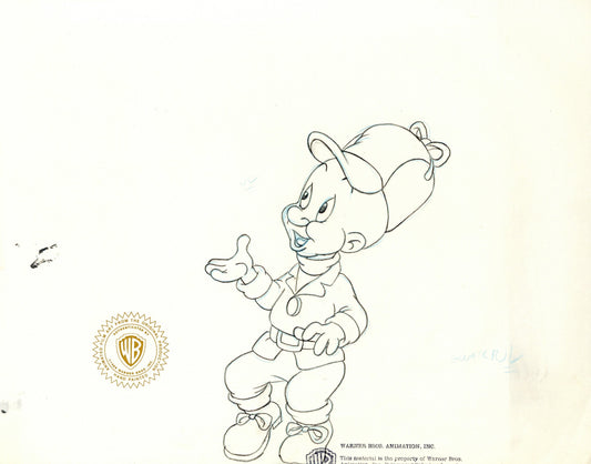 Looney Tunes Original Production Drawing: Elmer Fudd