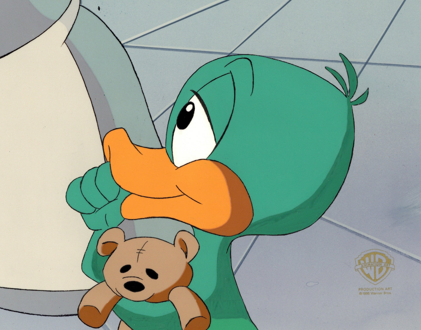 Tiny Toons Adventures Original Production Cel: Plucky Duck