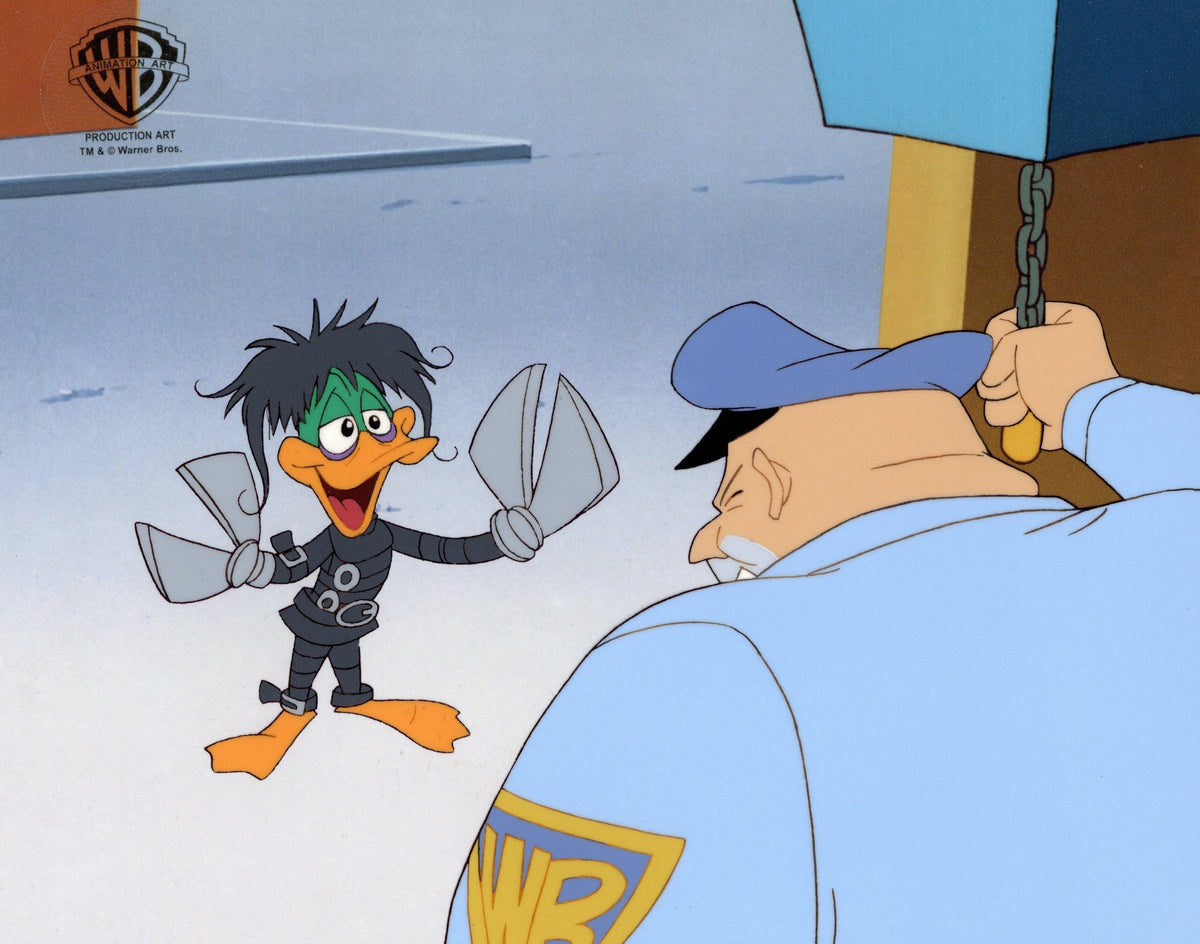 Simpsons Ralph Duck Tiny Toon Adventures Original Production Cel: Plucky Duck and Ralph ...