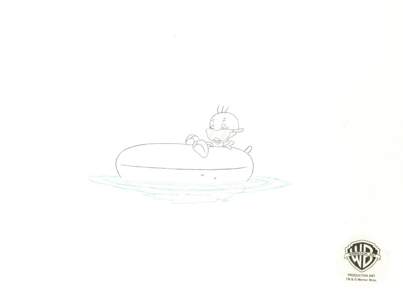 Sylvester and Tweety Mysteries Original Production Drawing: Tweety