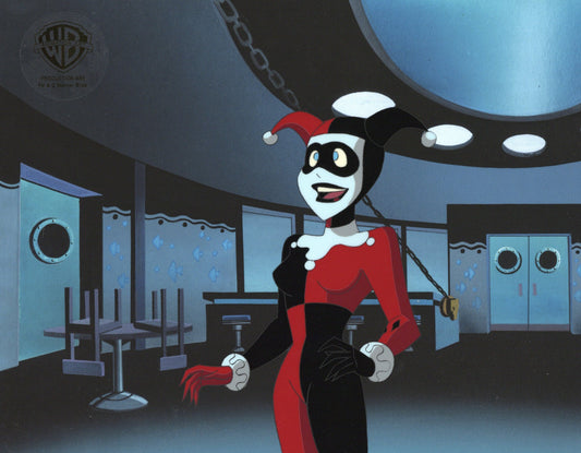 The New Batman Adventures Original Production Cel: Harley Quinn