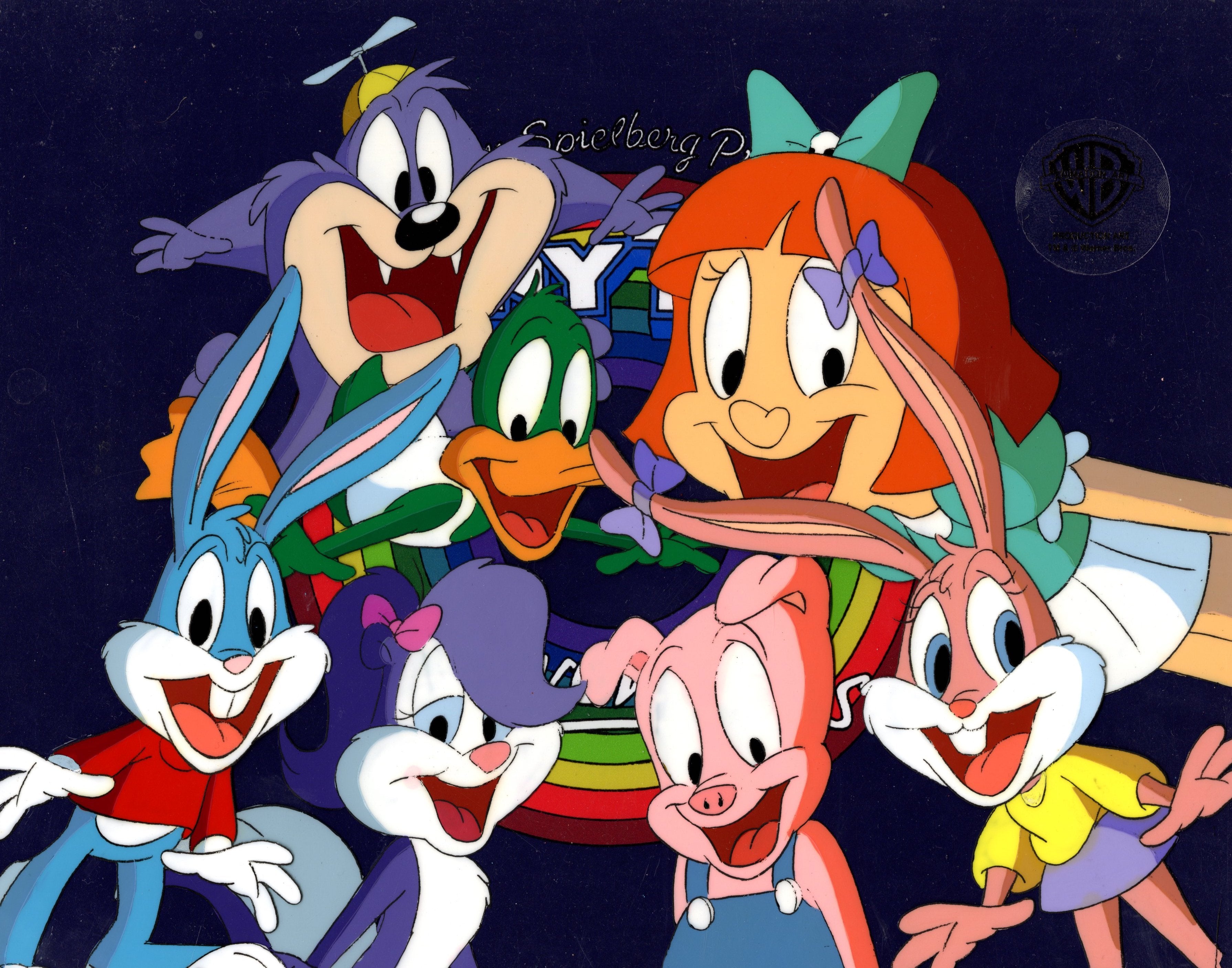 Tiny Toons Adventures Original Production Cel: Tiny Toons Cast ...