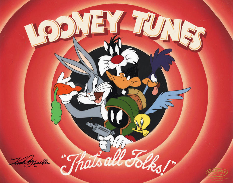 That's All Folks! Limited Edition Cel Looney Tunes Studio Art 