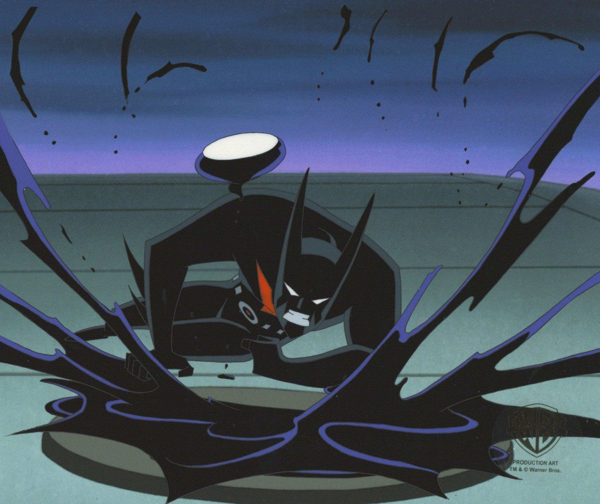 Youtube Batman Vs Inque Batman Beyond Original Production Cel With Matching Drawing: Batman an ...